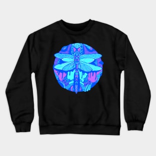 Blue Circle of the Dragonfly Crewneck Sweatshirt